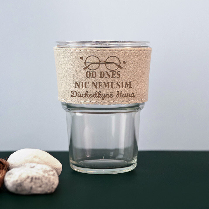 Nic nemusím - Skleněný hrnek