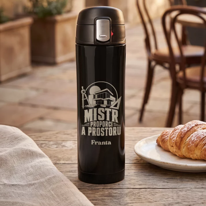 Termohrnek 440ml Pro Architekta Dárek Pro Muže: Mistr Proporcí A Prostoru
