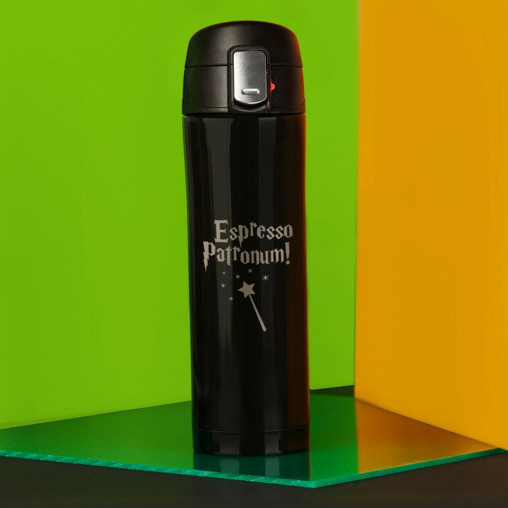 Espresso patronum - Termohrnek 440 ml