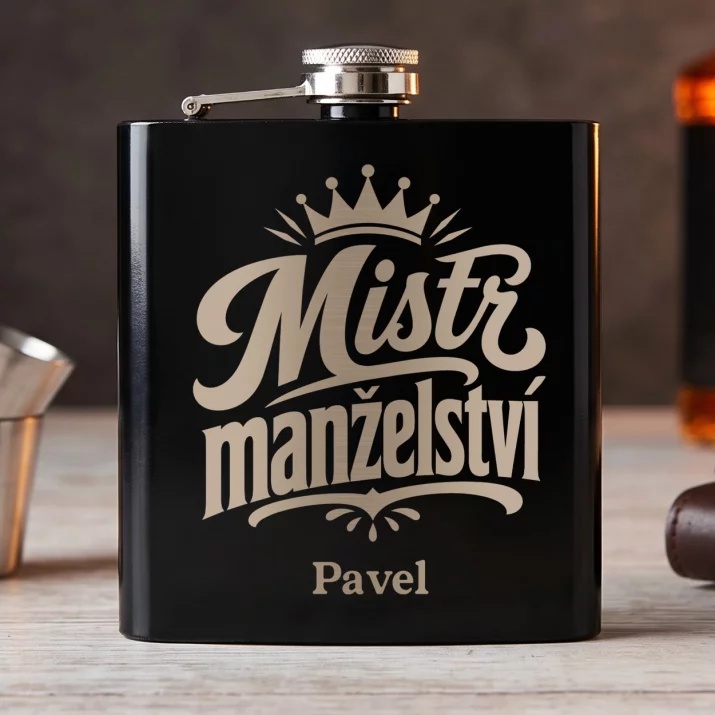 Placatka S Gravírováním K 25 Letům Manželství Dárek Pro Muže: Mistr Manželství