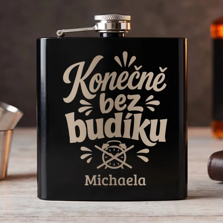 Placatka S Gravírováním K Ukončení Práce Dárek Pro Ženu: Konečně Bez Budíku