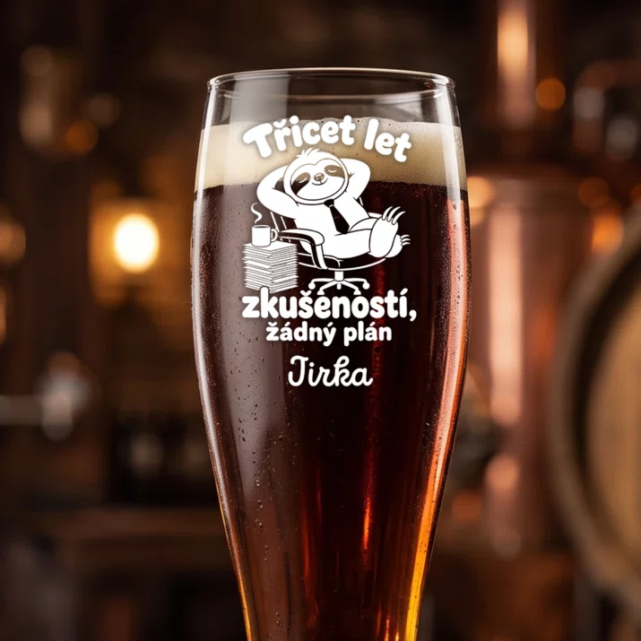 Sklenice Na Pivo S Gravírováním K 30 Narozeninám Dárek Pro 30Letého Muže : Třicet Let Zkušeností Sklenice Na Pivo S Gravírováním K 30 Narozeninám Dárek Pro 30Letého Muže : Třicet Let Zkušeností