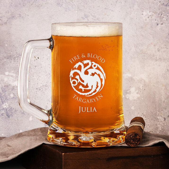 Fire&Blood - Krýgl s gravírováním