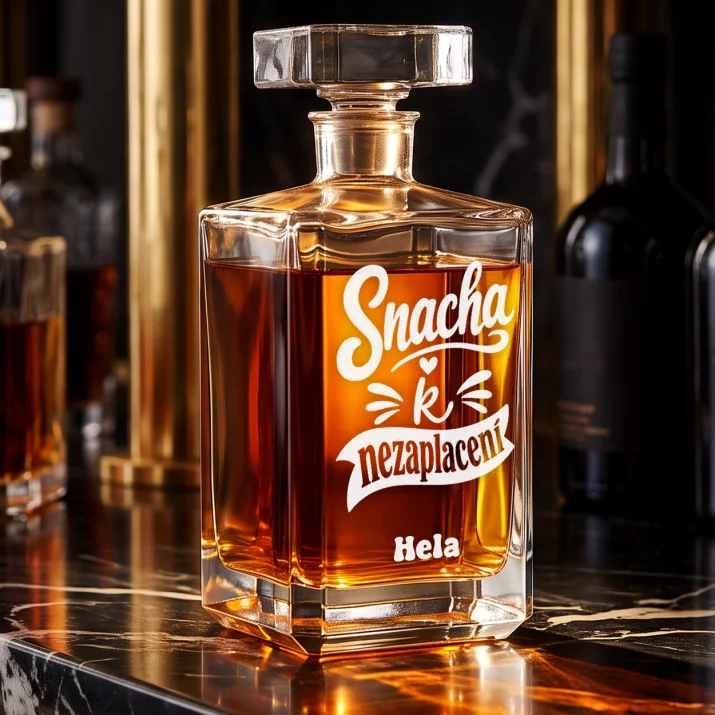 Personalizovaná Karafa Na Whisky Pro Snachu Dárek Pro Ženu: Snacha K Nezaplacení Personalizovaná Karafa Na Whisky Pro Snachu Dárek Pro Ženu: Snacha K Nezaplacení