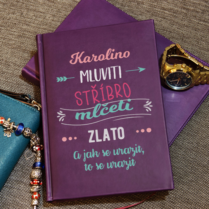Urazit se - Zápisník A5 s potiskem