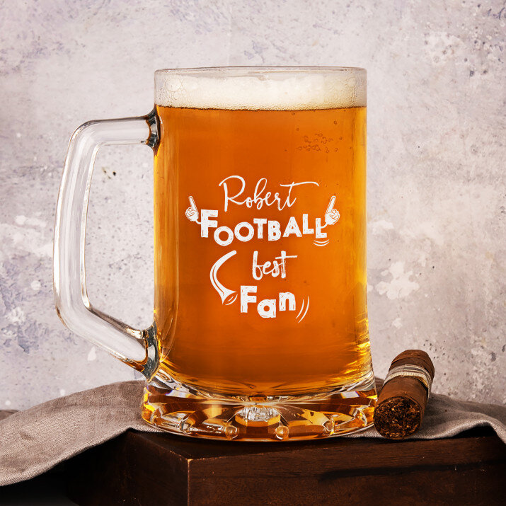 Football Best Fan - Krýgl s gravírováním