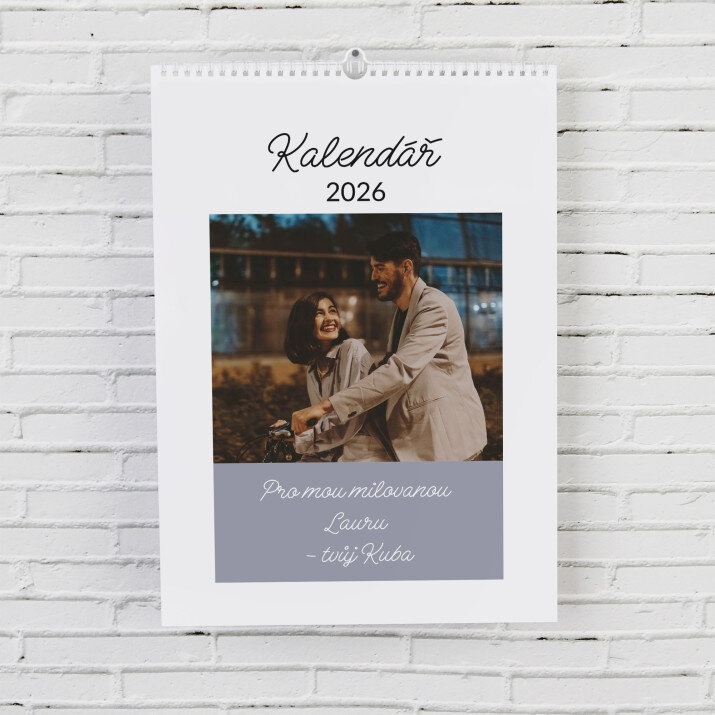 Klasický fotokalendář - Nástěnný kalendář