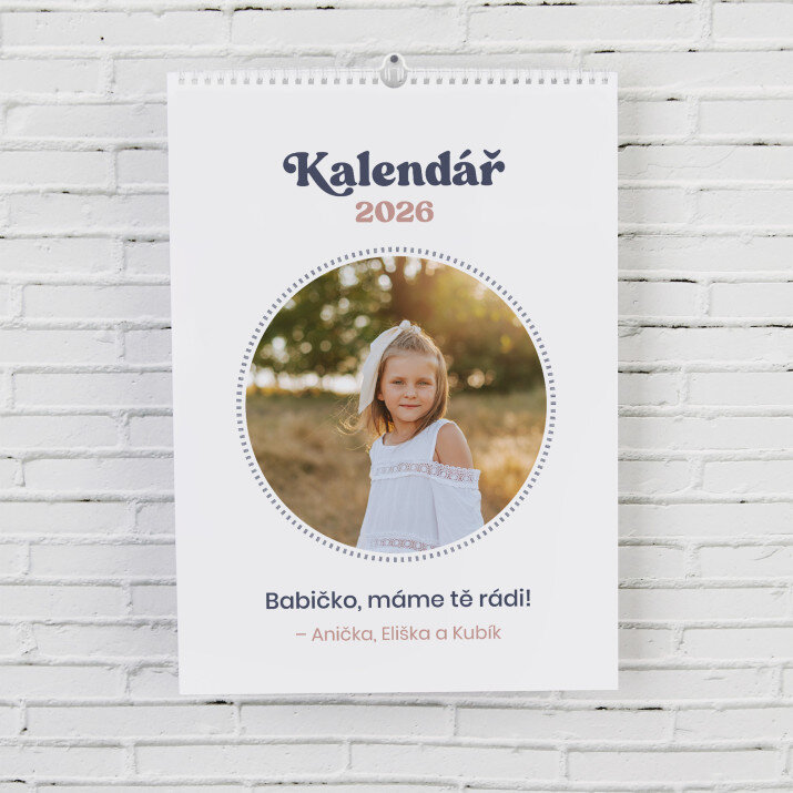 Fotokalendář Kreslení - Nástěnný kalendář