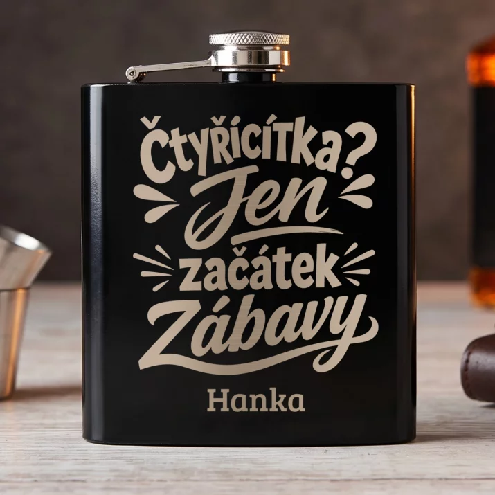 Placatka S Gravírováním Pro Ženu K 40 Narozeninám Dárek Pro 40Letou Ženu : Čtyřicítka? Jen Začátek Placatka S Gravírováním Pro Ženu K 40 Narozeninám Dárek Pro 40Letou Ženu : Čtyřicítka? Jen Začátek