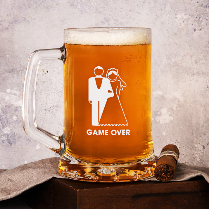 GameOver - Krýgl s gravírováním