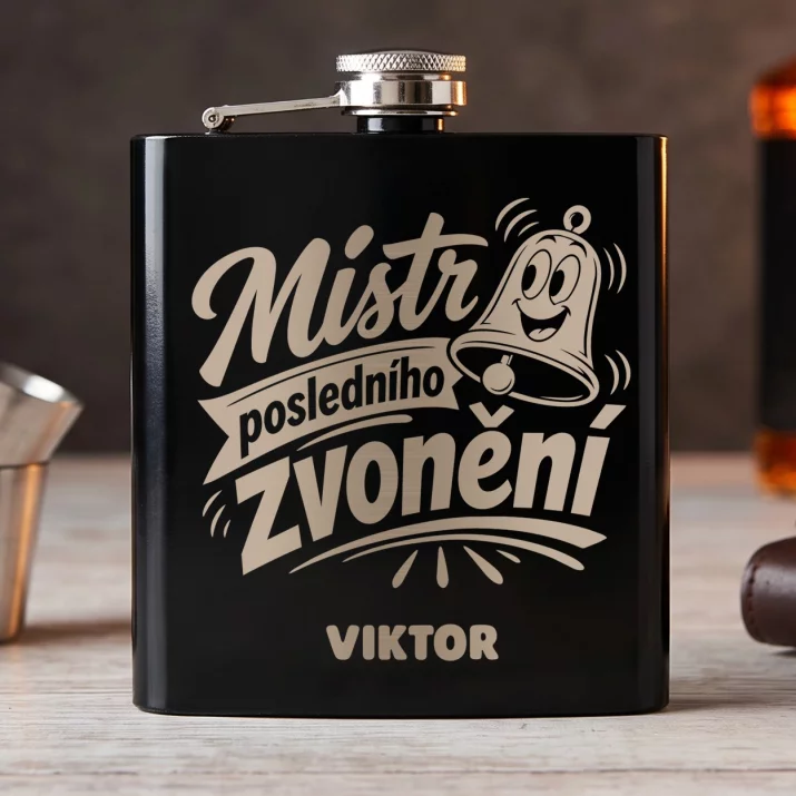 Placatka S Gravírováním K Ukončení Školního Roku Dárek Pro Muže: Mistr Posledního Zvonění Placatka S Gravírováním K Ukončení Školního Roku Dárek Pro Muže: Mistr Posledního Zvonění