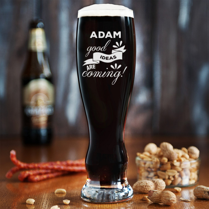Good ideas – Gravírovaná Sklenice na pivo