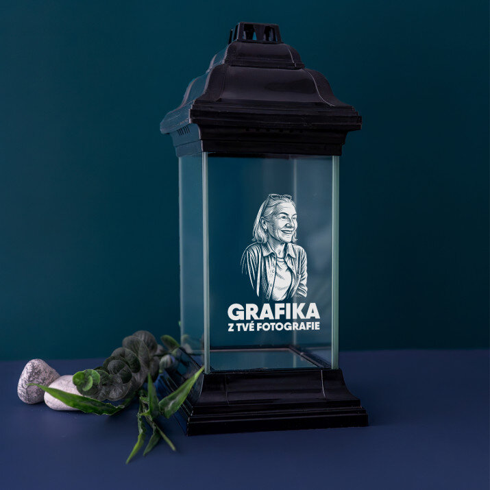 Grafika z Tvojej fotografie - Černý kahanec