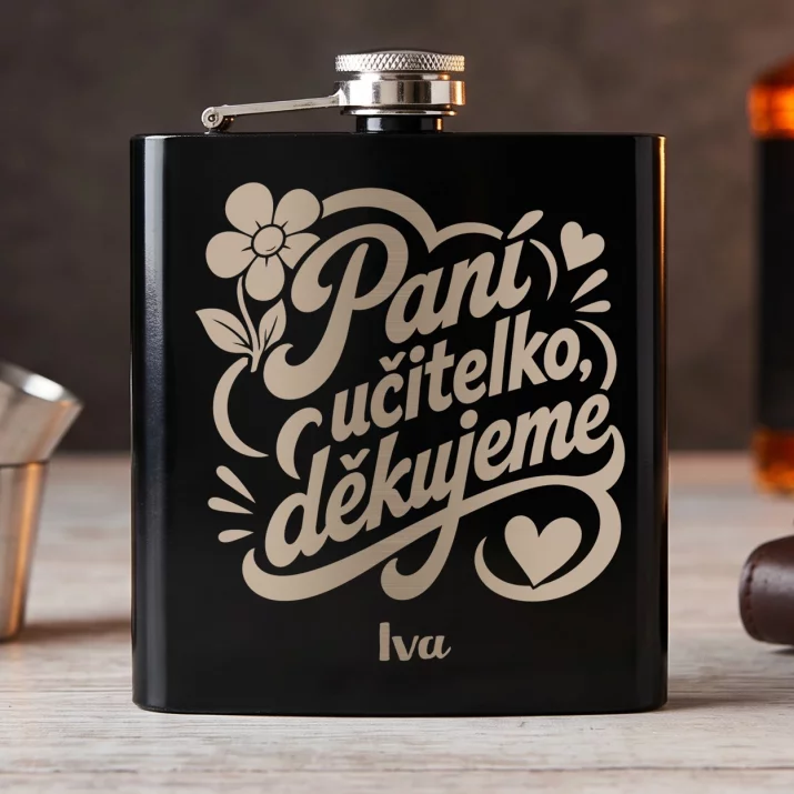 Placatka S Gravírováním Pro Paní Učitelku Ze Školky Dárek Pro Ženu: Paní Učitelko, Děkujeme