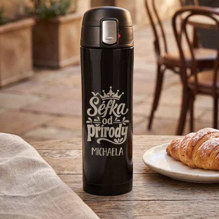 Termohrnek 440ml K Mdž Dárek Pro Ženu : Šéfka Od Přírody