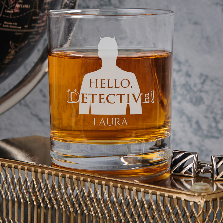 Hello detective - Sklenice na whisky