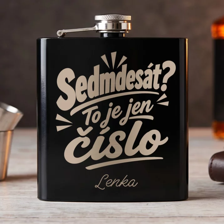 Placatka S Gravírováním Pro Sedmdesátiletou Ženu Dárek K 70 Narozeninám Pro Ženu: Sedmdesát? To Je Jen Placatka S Gravírováním Pro Sedmdesátiletou Ženu Dárek K 70 Narozeninám Pro Ženu: Sedmdesát? To Je Jen