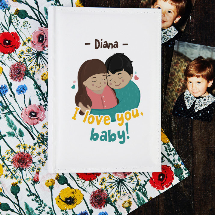 I love you, baby - Personalizované fotoalbum