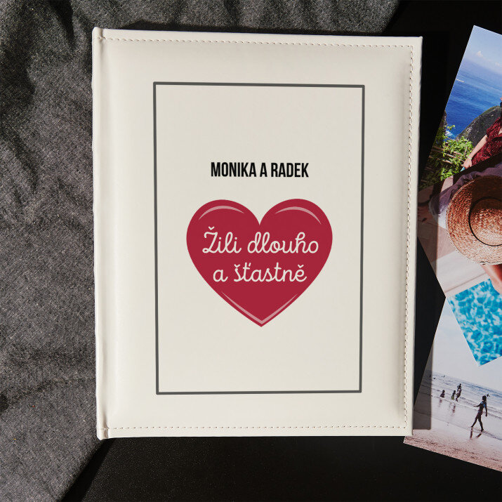 Žili dlouho a šťastně - Personalizované fotoalbum