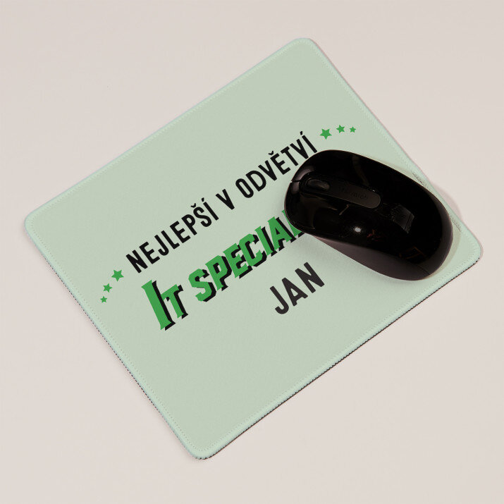 IT specialista - Podložka pod myš