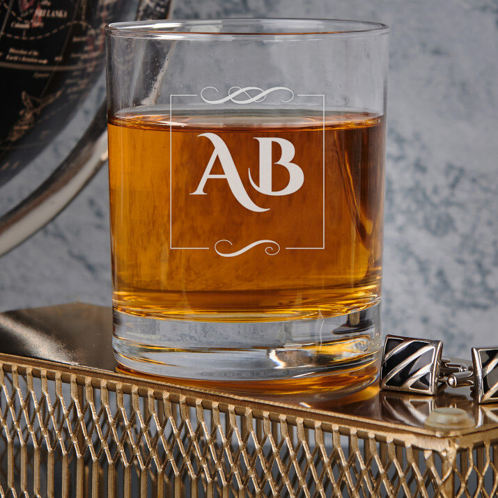 Iniciály - Sklenice na whisky
