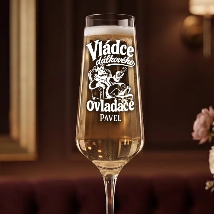 Sklenice Na Šampaňské K Výročí Svatby Dárek K Valentýnu Pro Muže: Vládce Dálkového Ovladače Sklenice Na Šampaňské K Výročí Svatby Dárek K Valentýnu Pro Muže: Vládce Dálkového Ovladače