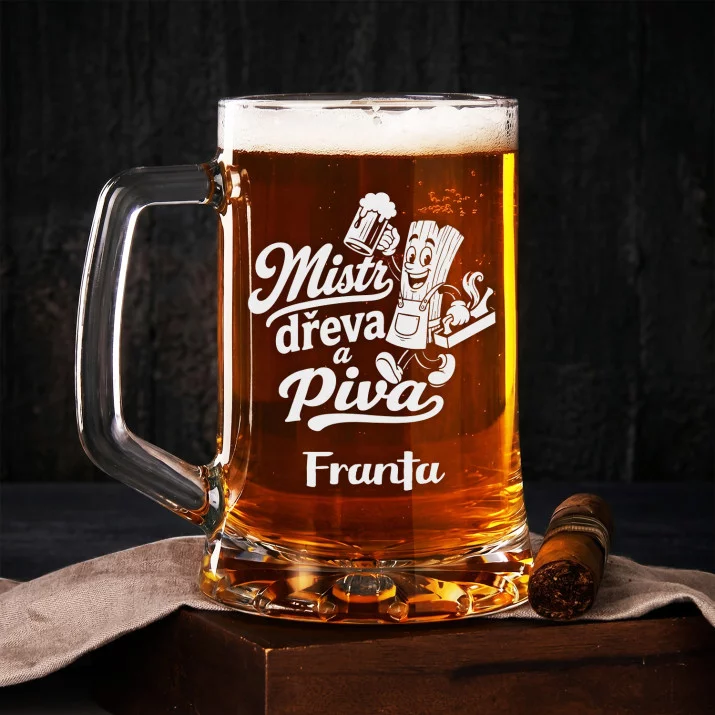 Půllitr Na Pivo Pro Truhláře Dárek Pro Muže: Dílenský Humor Půllitr Na Pivo Pro Truhláře Dárek Pro Muže: Dílenský Humor