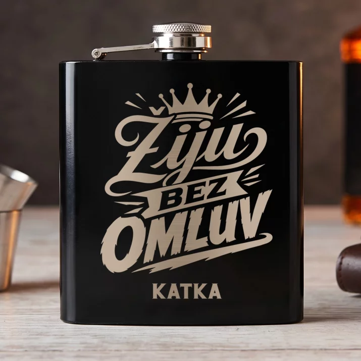 Placatka S Gravírováním Pro 70Letou Ženu Dárek K 70 Narozeninám Pro Ženu: Žiju Bez Omluv