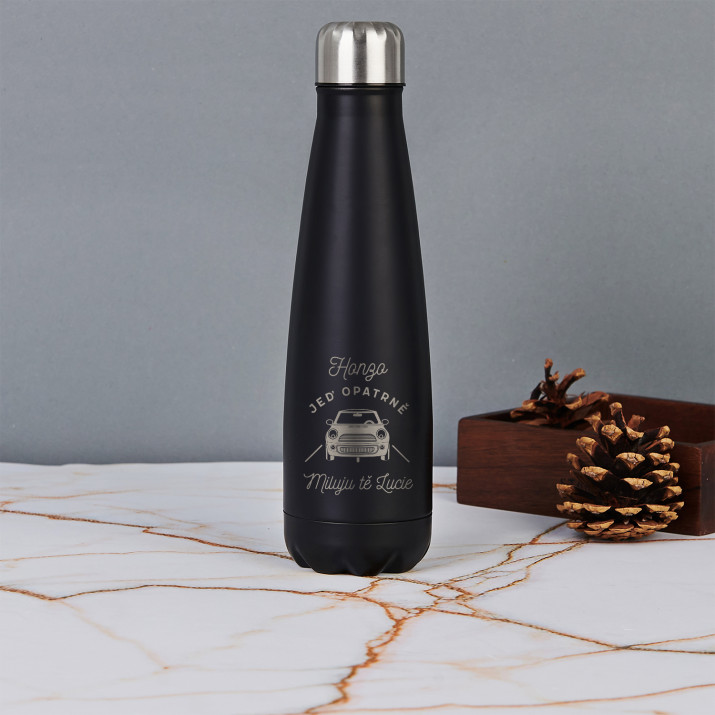 Jeď opatrně - Láhev na vodu 630ml