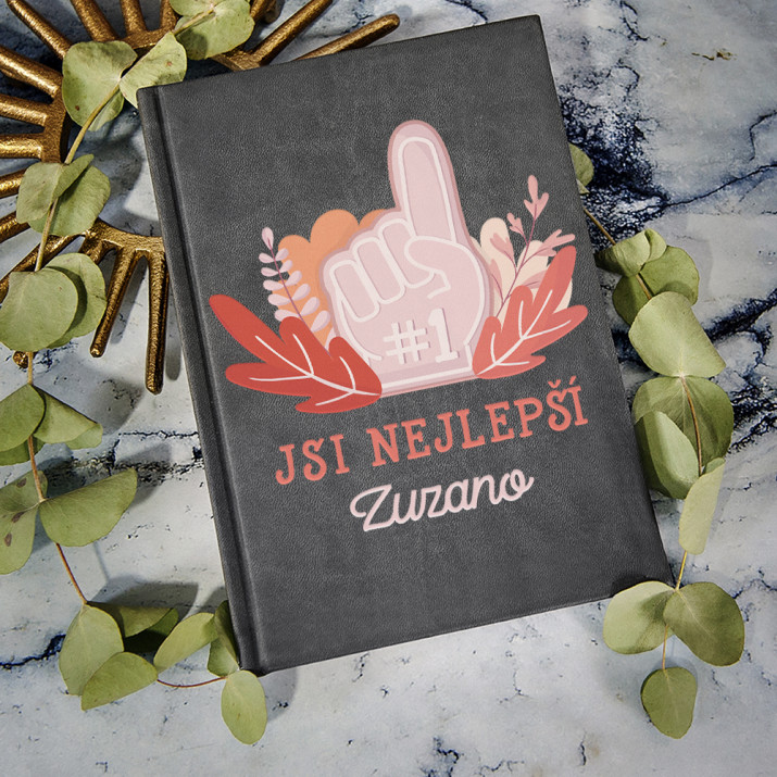 Jsi nejlepší - Zápisník A5 s potiskem