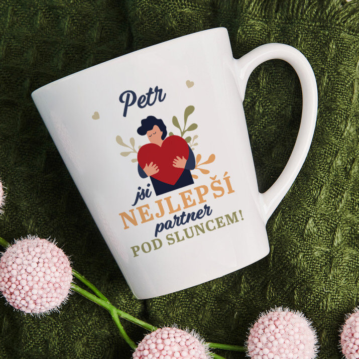 jsi nejlepší partner pod sluncem - Hrnek s potiskem