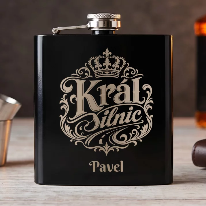Placatka S Gravírováním Pro Profesionálního Řidiče Dárek Pro Muže: Král Silnic