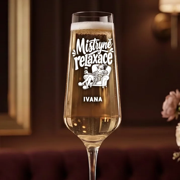 Sklenice Na Šampaňské K Vánocům Dárek Pro Ženu: Mistryně Relaxace