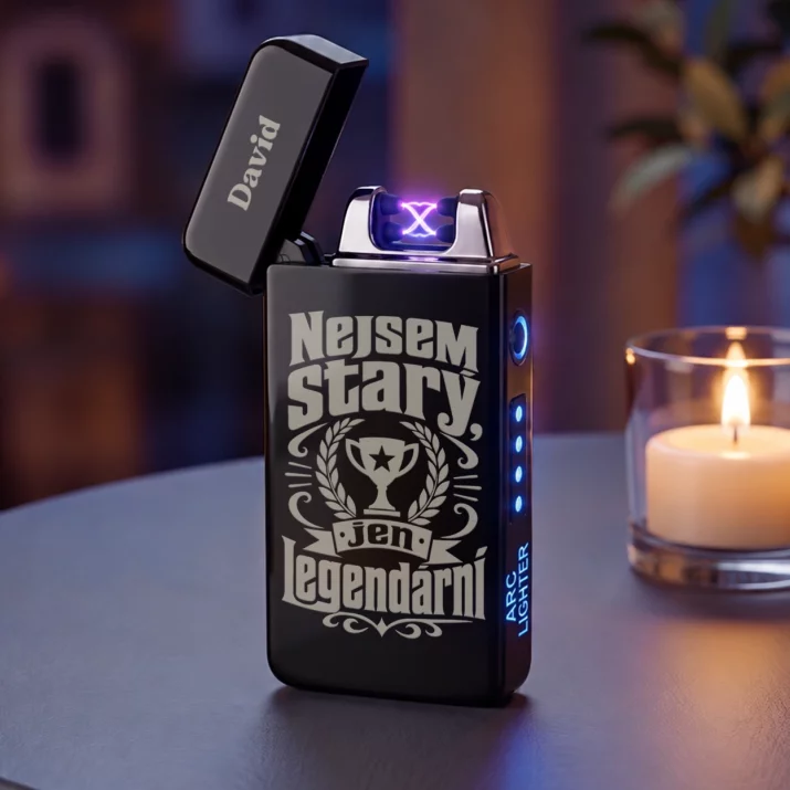 Personalizovaný Plazmový Zapalovač K 30 Narozeninám Dárek Pro 30Letého Muže : Nejsem Starý, Jen