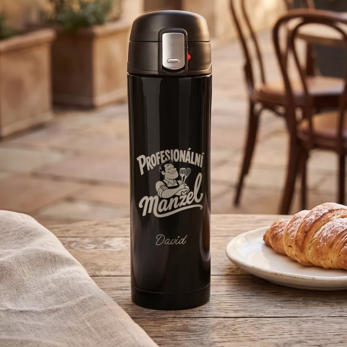 Termohrnek 440ml K 20 Výročí Svatby Dárek Pro Muže: Profesionální Manžel