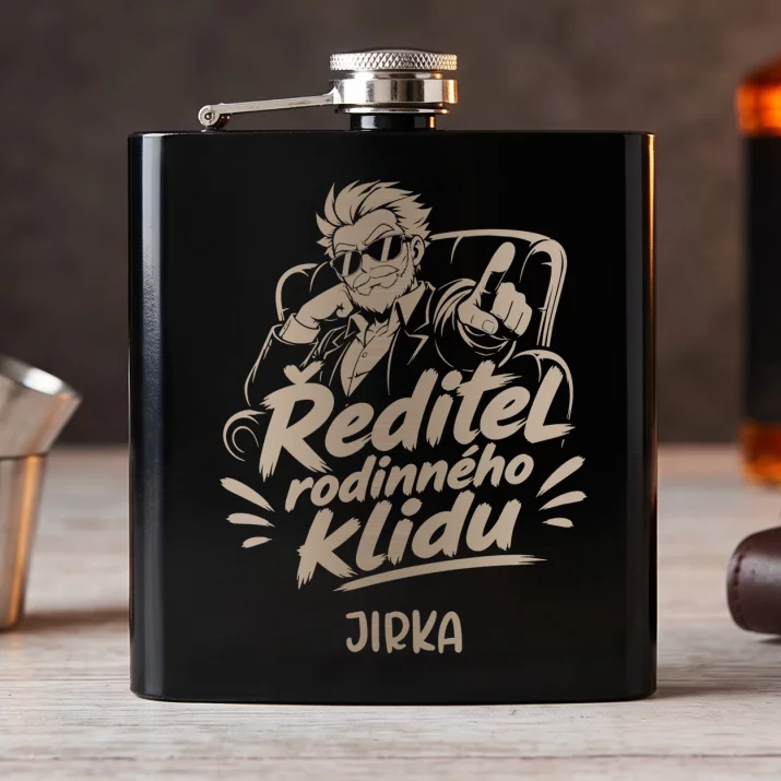 Placatka S Gravírováním Pro Dědečka Dárek Ke Dni Dědečků Pro Muže: Ředitel Rodinného Klidu