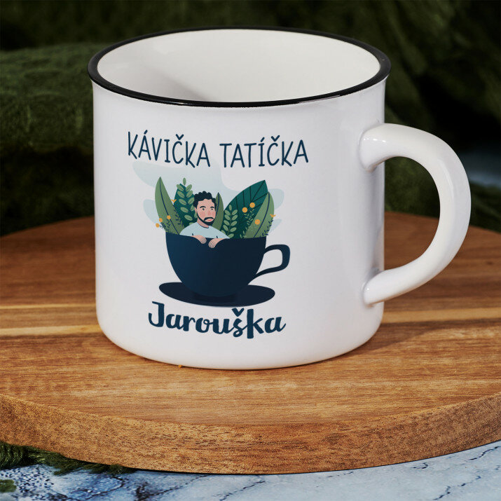 Kávička tatíčka - Keramický hrnek