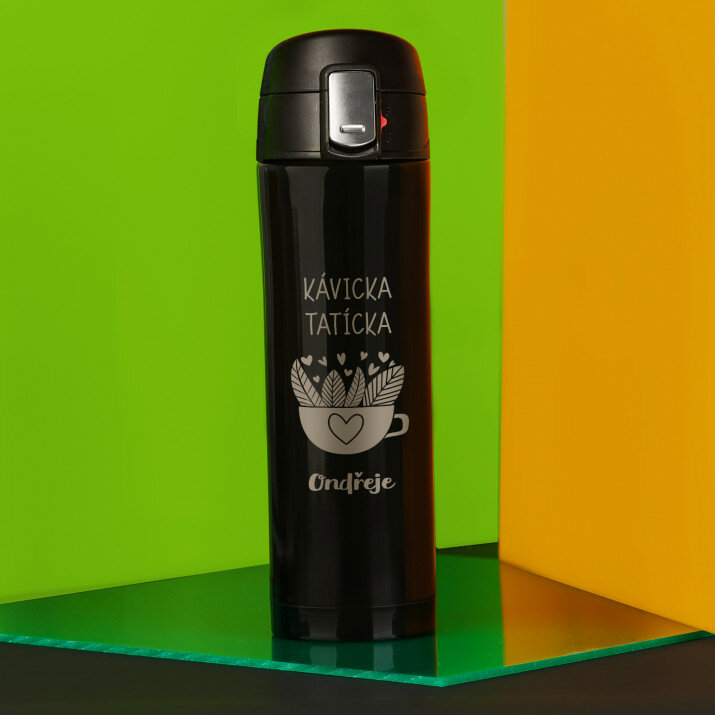 Kávička tatíčka - Termohrnek 440 ml