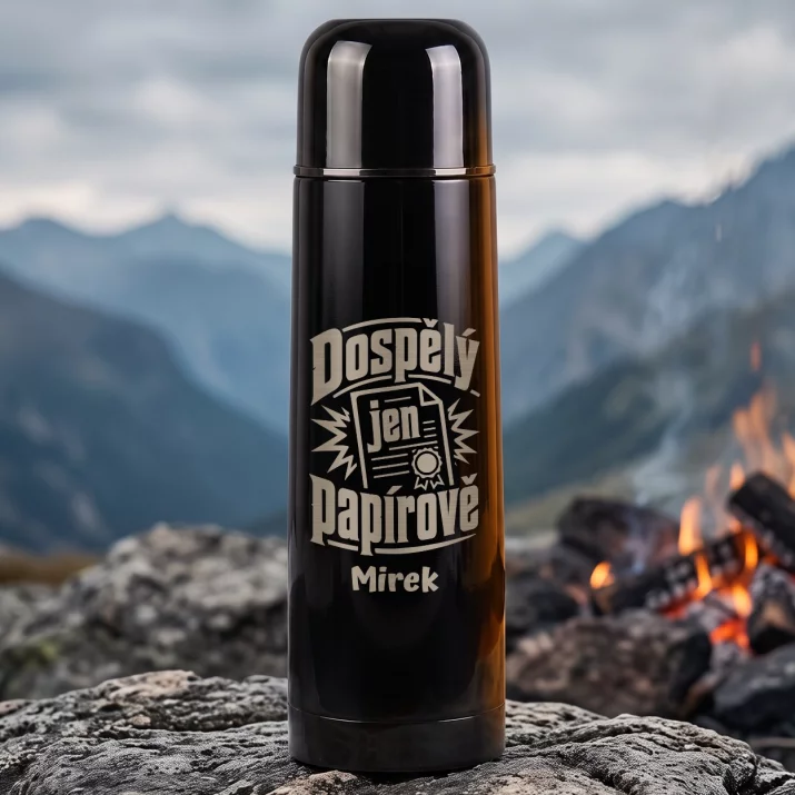 Termoska S Gravírováním Pro 22Letého Muže Dárek K 20 Narozeninám Pro Muže: Dospělý Jen Papírově