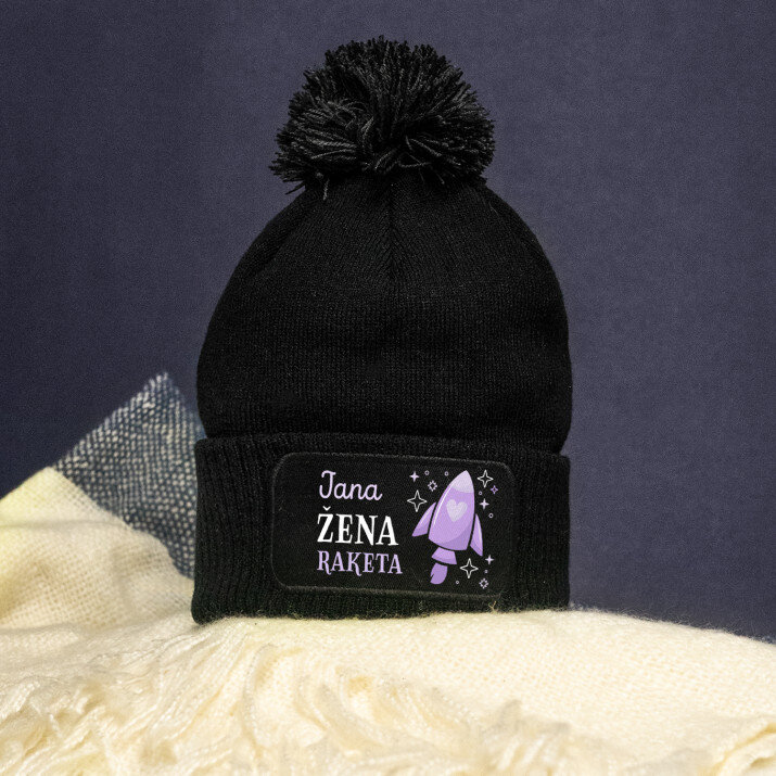 Žena raketa - Zimní čepice