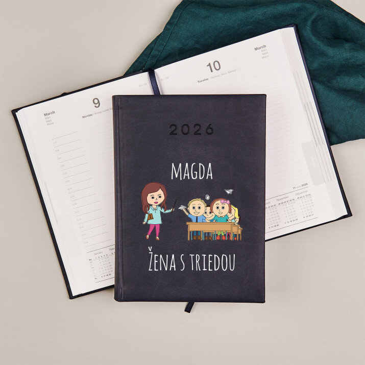 Žena s triedou - Kalendář Žena s triedou - Kalendář