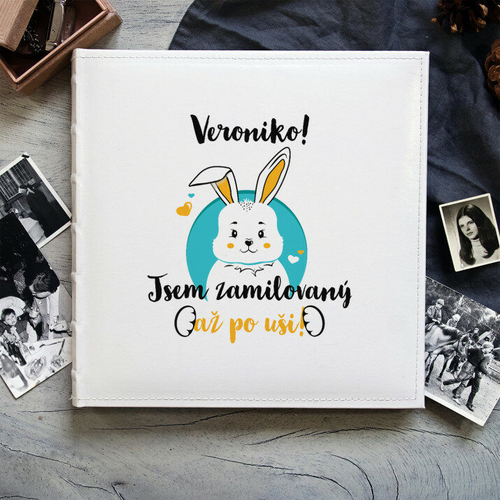 Jsem zamilovaný až po uši - Personalizované fotoalbum