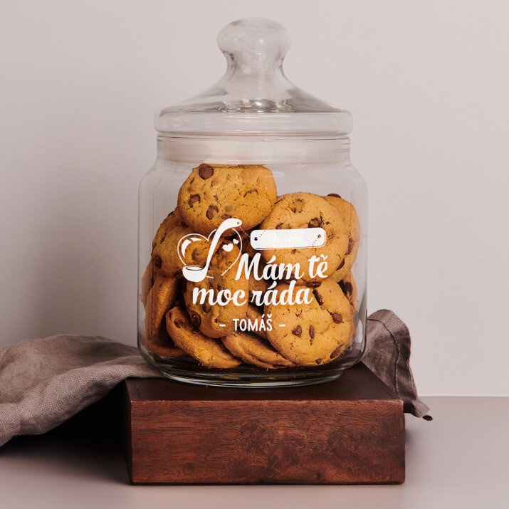 Šíleně tě miluju - Dóza na sušenky Šíleně tě miluju - Dóza na sušenky