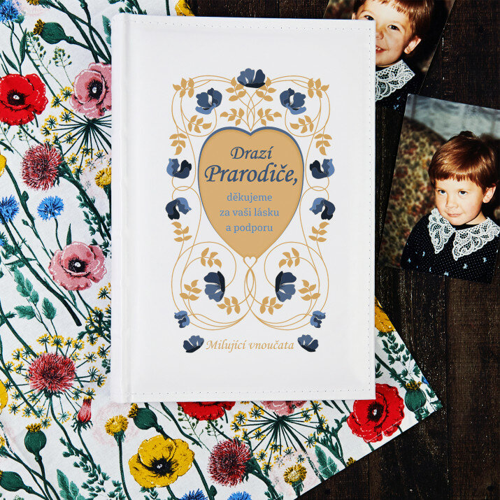 Drazí Prarodiče, děkujeme - Personalizované fotoalbum