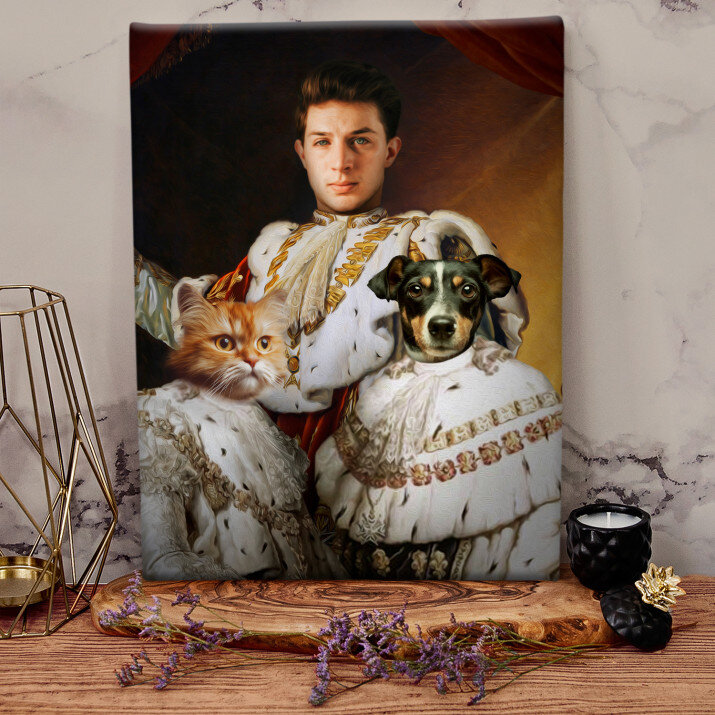 Králova družina - Královský portrét