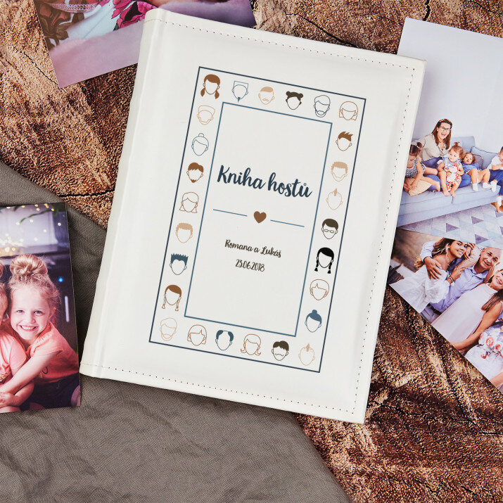 Kniha hostů - Personalizované fotoalbum