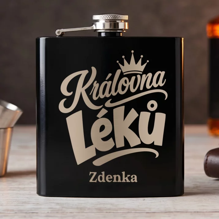 Placatka S Gravírováním Pro Farmaceutku Dárek Pro Ženu: Královna Léků