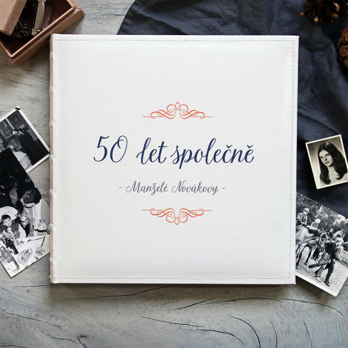 50 let - Personalizované fotoalbum