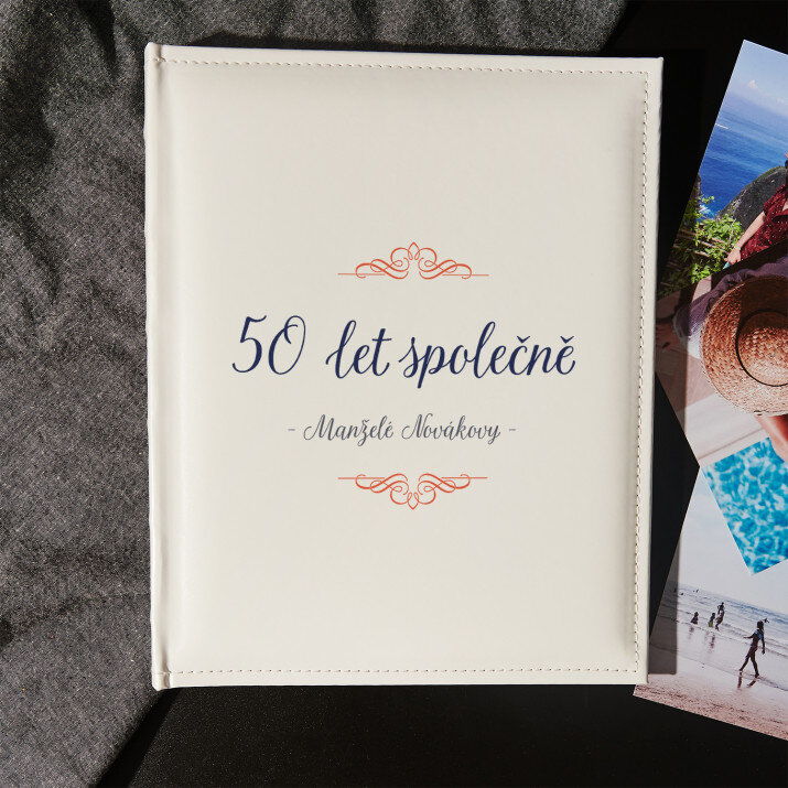 50 let - Personalizované fotoalbum