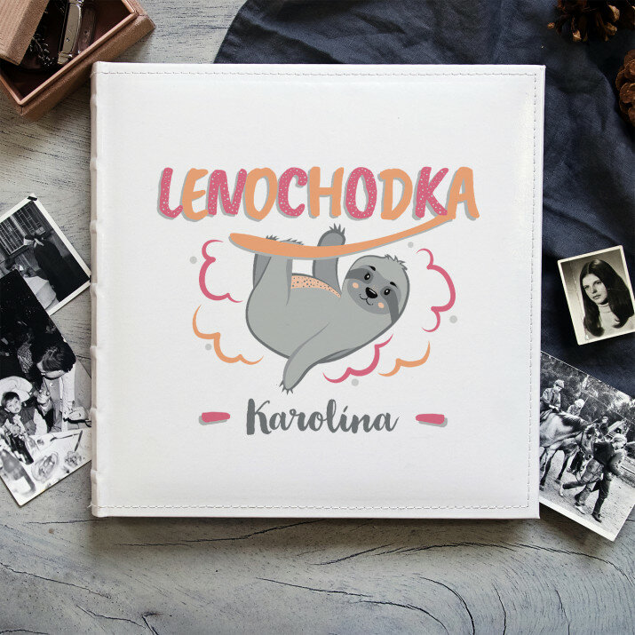 Lenochodka - Personalizované fotoalbum